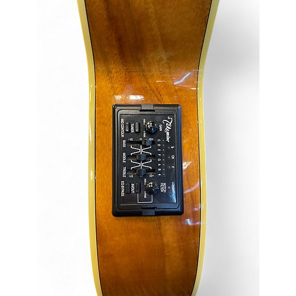 Used Takamine EG544SC4C Natural Acoustic Electric Guitar