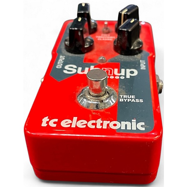 Used TC Electronic Sub N Up Octaver Effect Pedal