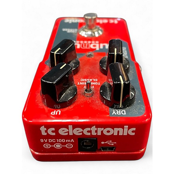 Used TC Electronic Sub N Up Octaver Effect Pedal
