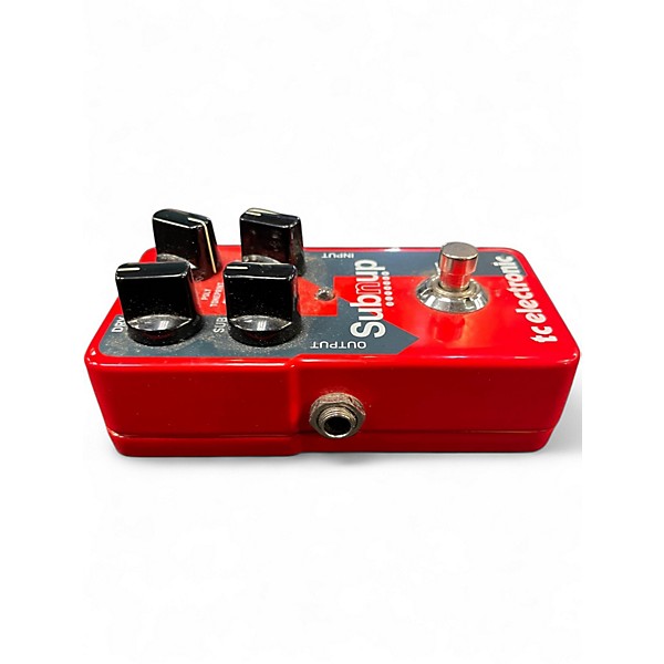 Used TC Electronic Sub N Up Octaver Effect Pedal