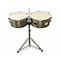 Used LP LP257-S Tito Puente Signature Series Timbales - Stainless St