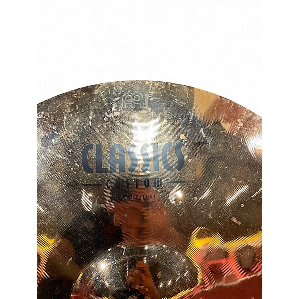 Used MEINL 16in Classic Custom Medium Crash Cymbal