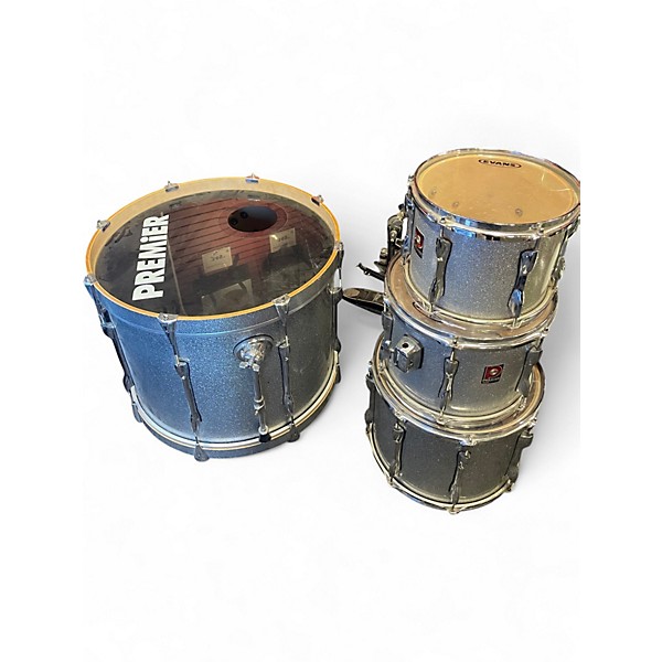 Used Premier 5 Piece 5 PIECE SPARKLE Drum Kit