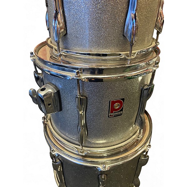 Used Premier 5 Piece 5 PIECE SPARKLE Drum Kit