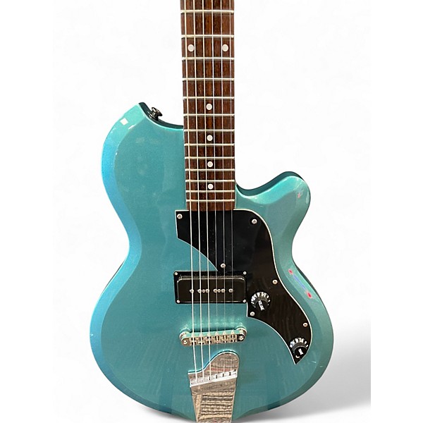 Used Supro Jamesport TEAL Solid Body Electric Guitar