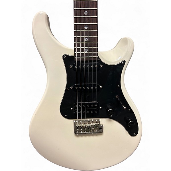 Used PRS SE EG White Solid Body Electric Guitar