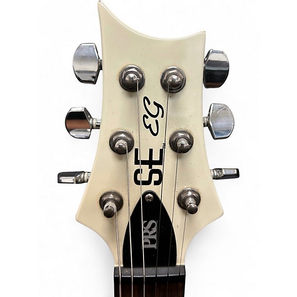 Used PRS SE EG White Solid Body Electric Guitar