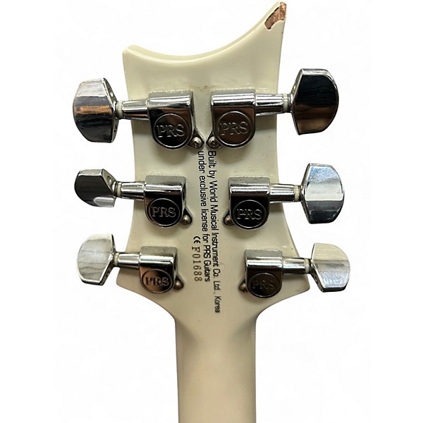 Used PRS SE EG White Solid Body Electric Guitar