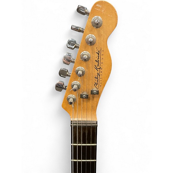Used Philip Kubicki Telecaster  Gold Solid Body Electric Guitar