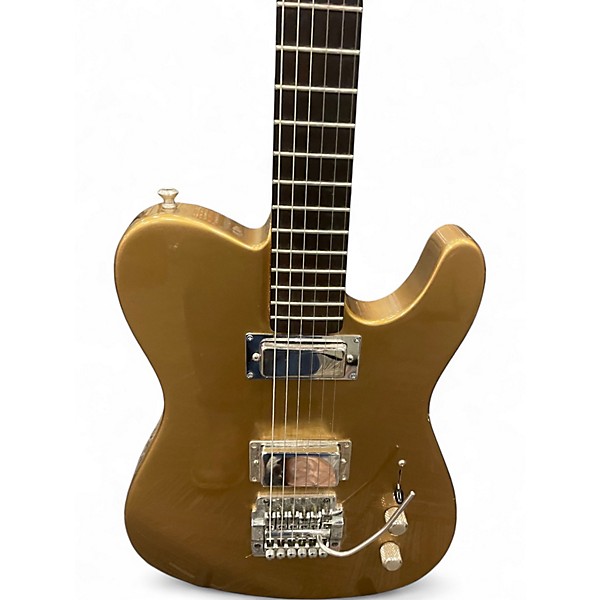 Used Philip Kubicki Telecaster  Gold Solid Body Electric Guitar