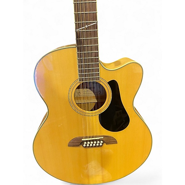 Used Alvarez AJ60SC/12 Natural 12 String Acoustic Guitar