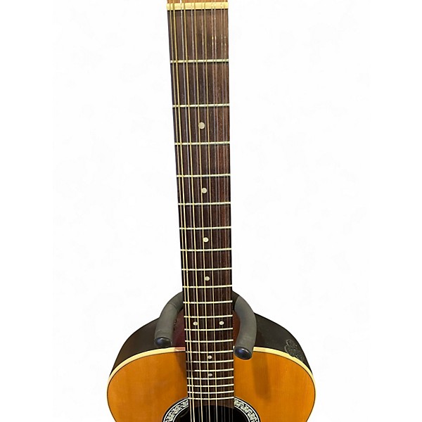 Used Ovation 1751 STANDARD BALLADEER Natural 12 String Acoustic Guitar