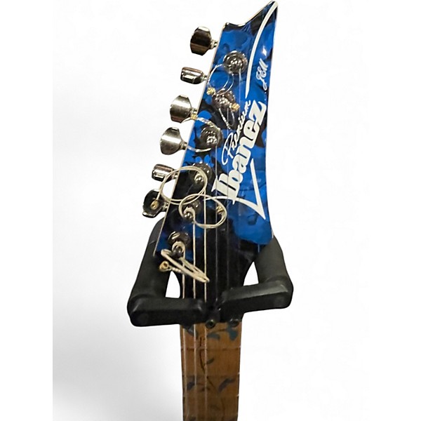 Used Ibanez JEM77P Blue Solid Body Electric Guitar
