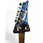 Used Ibanez JEM77P Blue Solid Body Electric Guitar