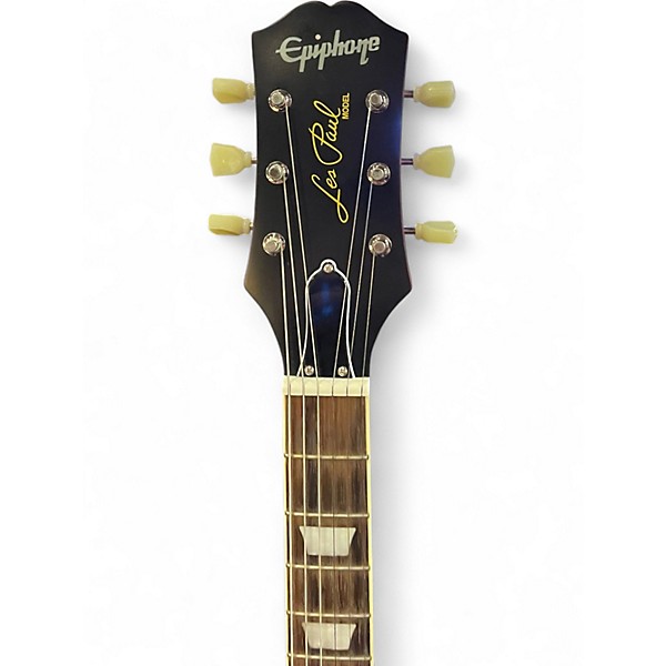 Used Epiphone 1959 Reissue Les Paul Standard Satin Tobacco Sunburst  Solid Body Electric Guitar