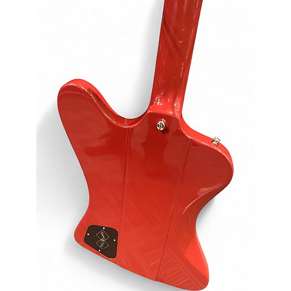 Used Epiphone "Inspired by Gibson Custom" '63 Firebird V Ember Red Solid Body Electric Guitar