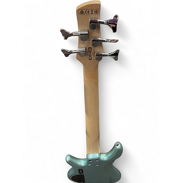 Used Ibanez SRMD205 TEAL Electric Bass Guitar