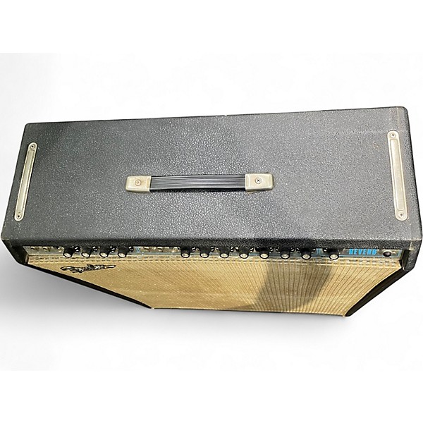 Vintage 1971 Fender Quad Reverb 4x12 Tube Guitar Combo Amp