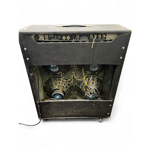 Vintage 1971 Fender Quad Reverb 4x12 Tube Guitar Combo Amp