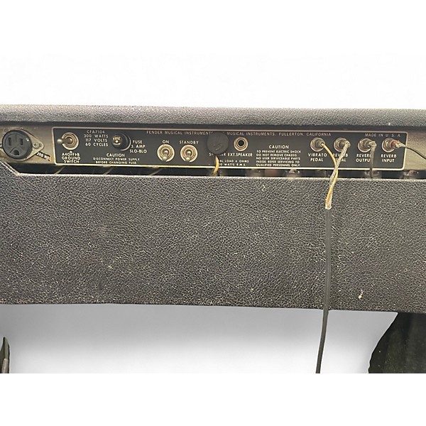 Vintage 1971 Fender Quad Reverb 4x12 Tube Guitar Combo Amp