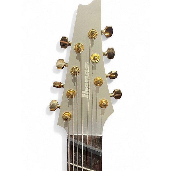 Used Ibanez RGDMS8 Silver Solid Body Electric Guitar