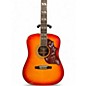 Used Epiphone Hummingbird 2 Color Sunburst Acoustic Guitar