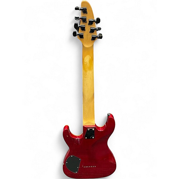 Used ESP LTD H207 Trans Crimson Red Solid Body Electric Guitar