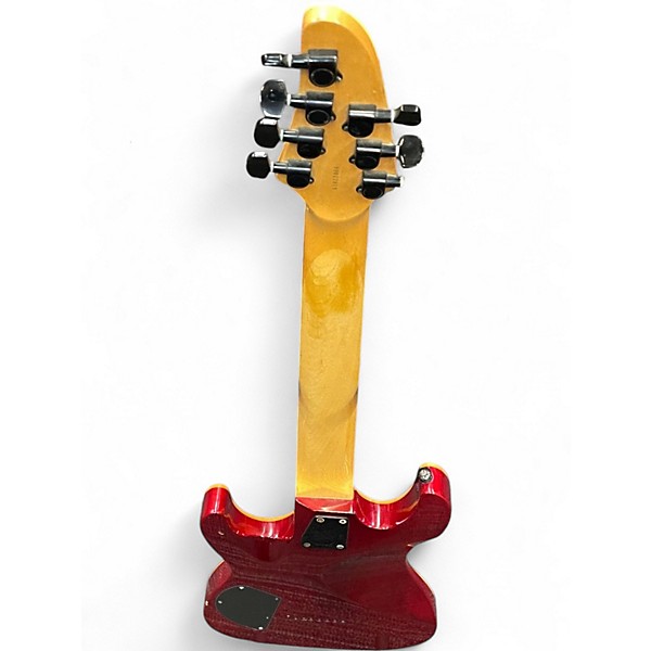 Used ESP LTD H207 Trans Crimson Red Solid Body Electric Guitar