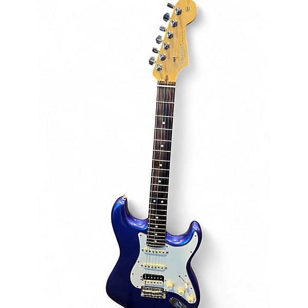 Used Fender American Standard Stratocaster HSS Shawbucker OCEAN BLUE METALLIC Solid Body Electric Guitar