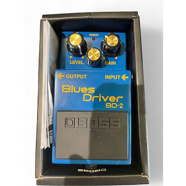 Used BOSS BD2 Blues Driver Effect Pedal