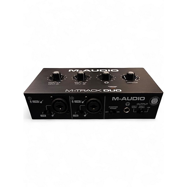 Used M-Audio M-Track Duo Audio Interface