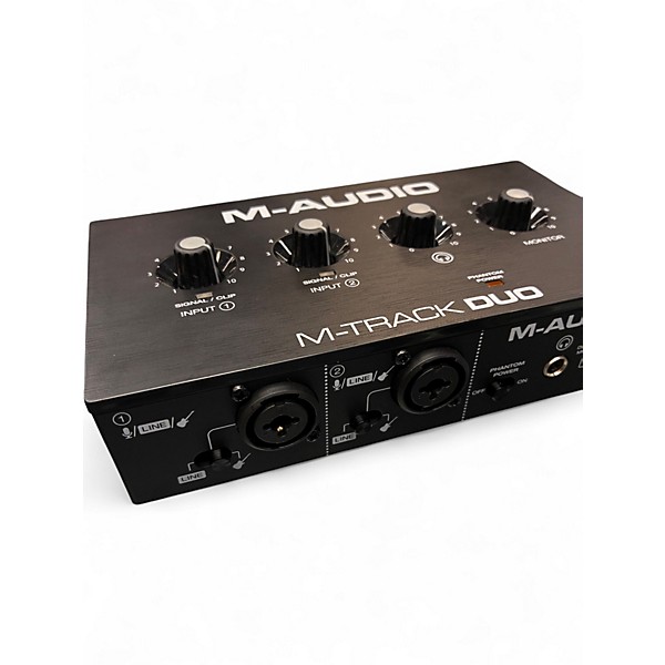 Used M-Audio M-Track Duo Audio Interface