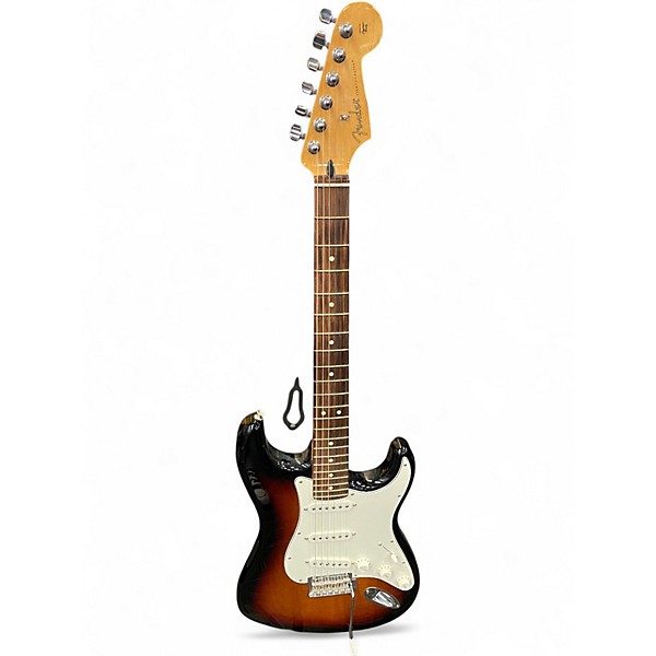 Used 2020 Fender Player Stratocaster 3 Color Sunburst Solid Body Electric Guitar