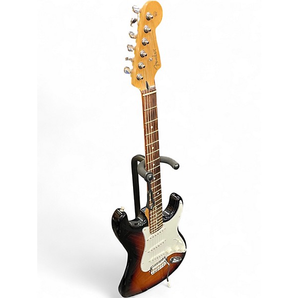 Used 2020 Fender Player Stratocaster 3 Color Sunburst Solid Body Electric Guitar