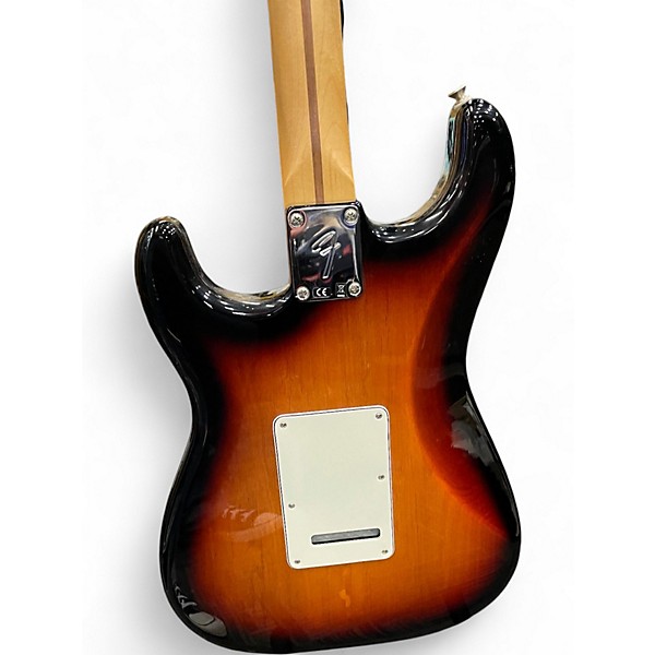 Used 2020 Fender Player Stratocaster 3 Color Sunburst Solid Body Electric Guitar