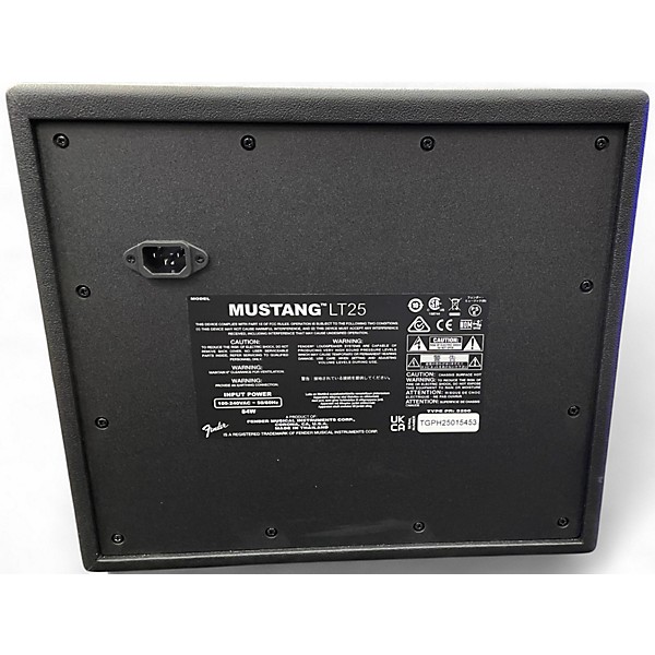 Used Fender Mustang LT25 25W 1x8 Guitar Combo Amp