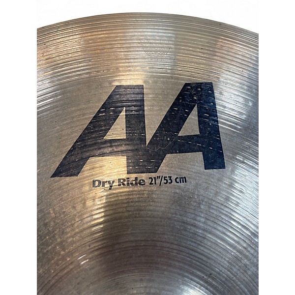 Used SABIAN 21in AA dry ride Cymbal
