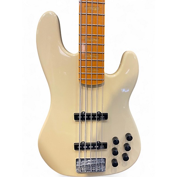 Used Mark Bass  GV5 Gloxy Val MP 5 Vintage Blonde Electric Bass Guitar