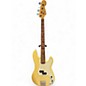 Used Fender Standard Precision Bass Olympic White Electric Bass Guitar thumbnail