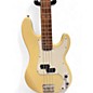 Used Fender Standard Precision Bass Olympic White Electric Bass Guitar
