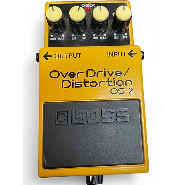 Used BOSS OS2 Overdrive Distortion Effect Pedal