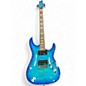 Used Schecter Guitar Research Omen Extreme 6 Ocean Blue Burst Solid Body Electric Guitar thumbnail