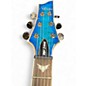 Used Schecter Guitar Research Omen Extreme 6 Ocean Blue Burst Solid Body Electric Guitar