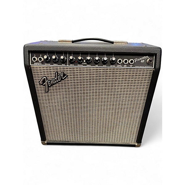 Used Fender Princeton 65 1x12 65W Guitar Combo Amp