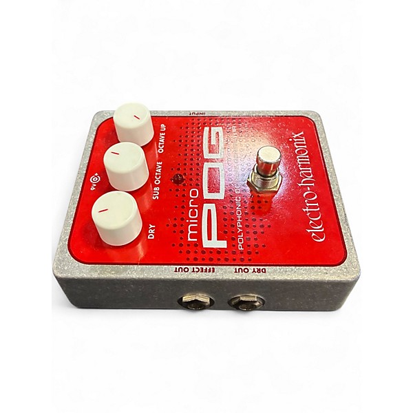 Used Electro-Harmonix Micro Pog Polyphonic Octave Generator Effect Pedal