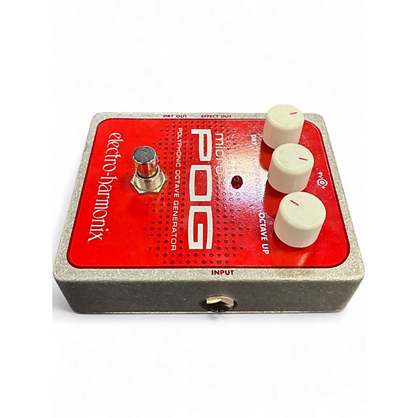 Used Electro-Harmonix Micro Pog Polyphonic Octave Generator Effect Pedal