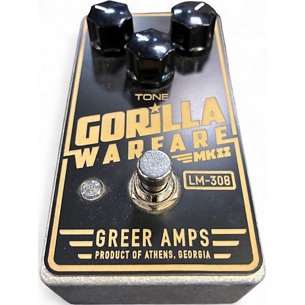 Used Greer Amplification Gorilla Warfare Effect Pedal