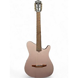 Used Ibanez FRH10N Shell Pink Classical Acoustic Electric Guitar
