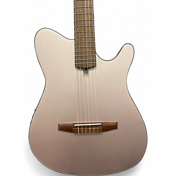 Used Ibanez FRH10N Shell Pink Classical Acoustic Electric Guitar