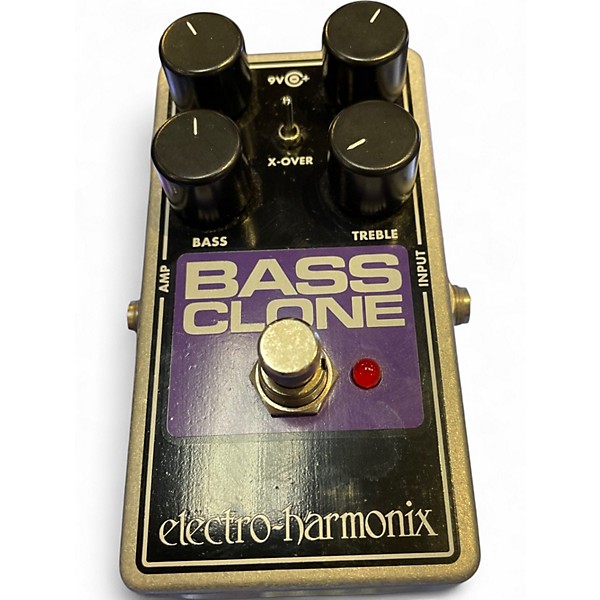Used Electro-Harmonix Bass Clone Analog Chorus Bass Effect Pedal